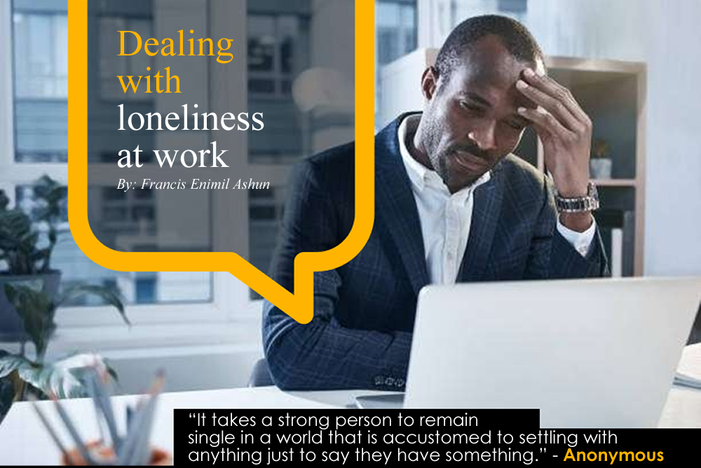 Dealing with loneliness at work