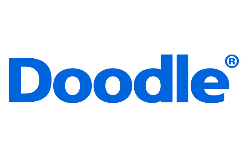You schedule an ideal time for a meeting with Doodle